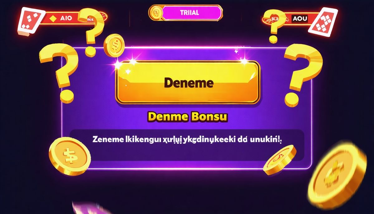 Deneme Bonuslarında Sıkça Sorulan Sorular (SSS) ve Bonus Şartları Hakkında Detay